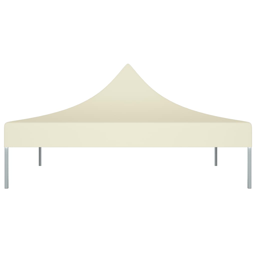 Tetto per Tendone per Feste 2x2 m Crema 270 g/m² 315336
