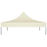 Tetto per Tendone per Feste 2x2 m Crema 270 g/m² 315336