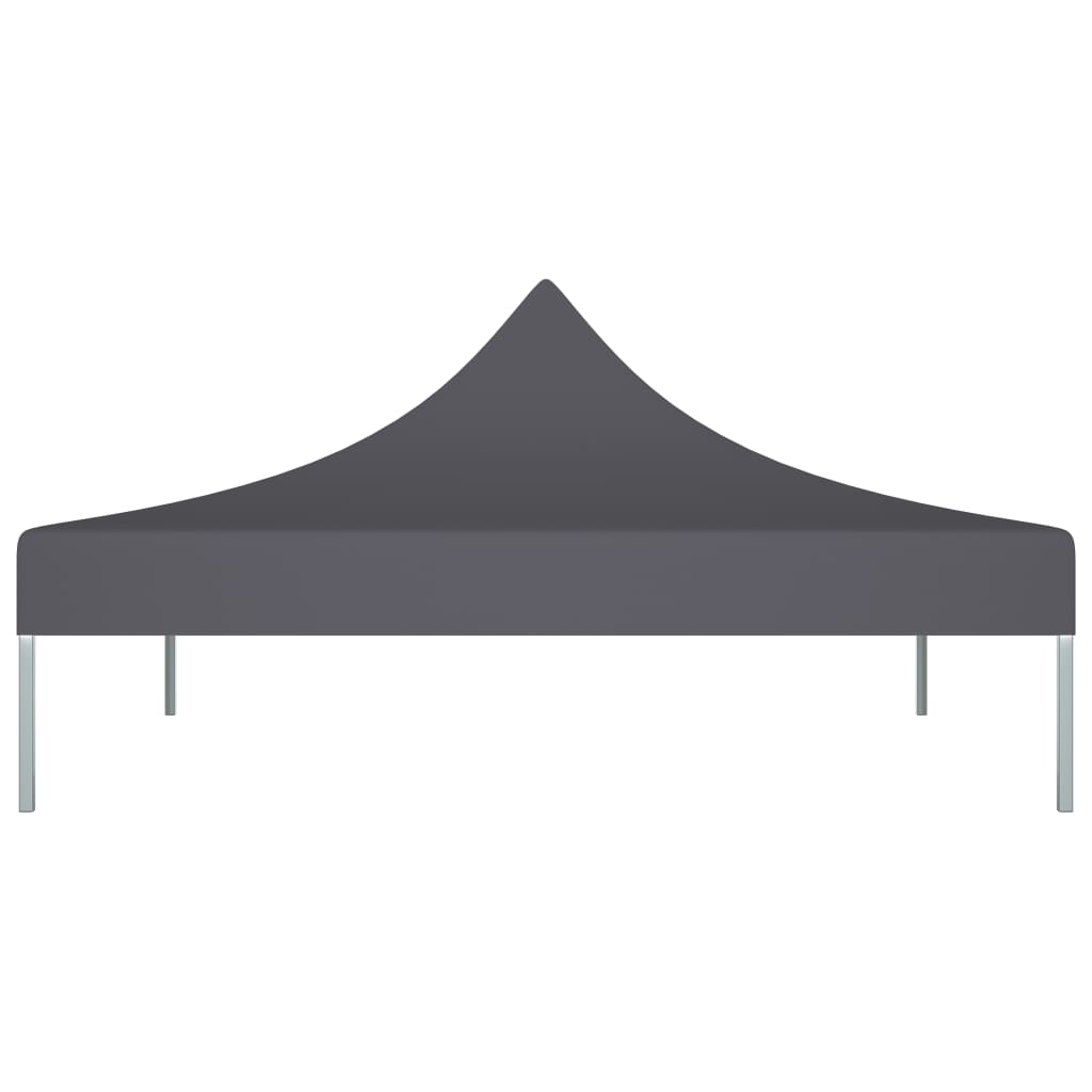 Tetto per Tendone per Feste 2x2 m Antracite 270 g/m² 315338