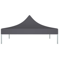 Tetto per Tendone per Feste 2x2 m Antracite 270 g/m² 315338