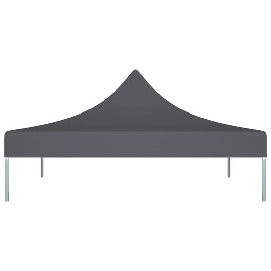 Tetto per Tendone per Feste 2x2 m Antracite 270 g/m² 315338