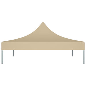 Tetto per Tendone per Feste 2x2 m Beige 270 g/m²