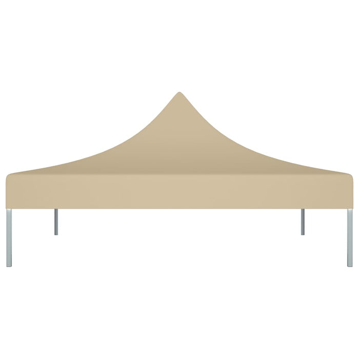 Tetto per Tendone per Feste 2x2 m Beige 270 g/m²