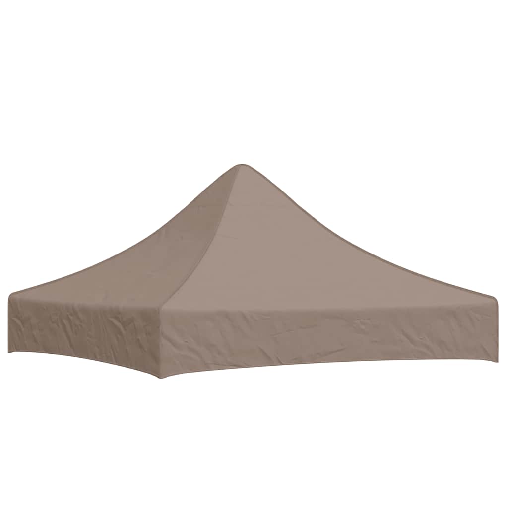 Tetto per Tendone per Feste 2x2 m Grigio Talpa 270 g/m² 315343