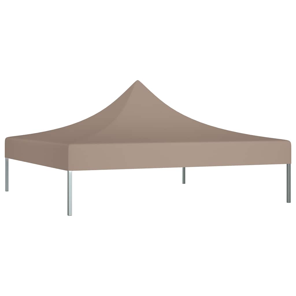 Tetto per Tendone per Feste 2x2 m Grigio Talpa 270 g/m² 315343