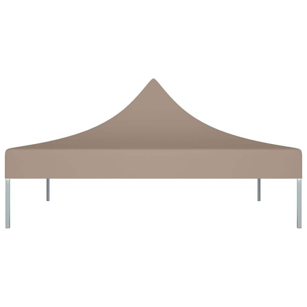 Tetto per Tendone per Feste 2x2 m Grigio Talpa 270 g/m²