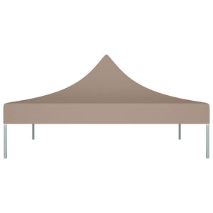 Tetto per Tendone per Feste 2x2 m Grigio Talpa 270 g/m²