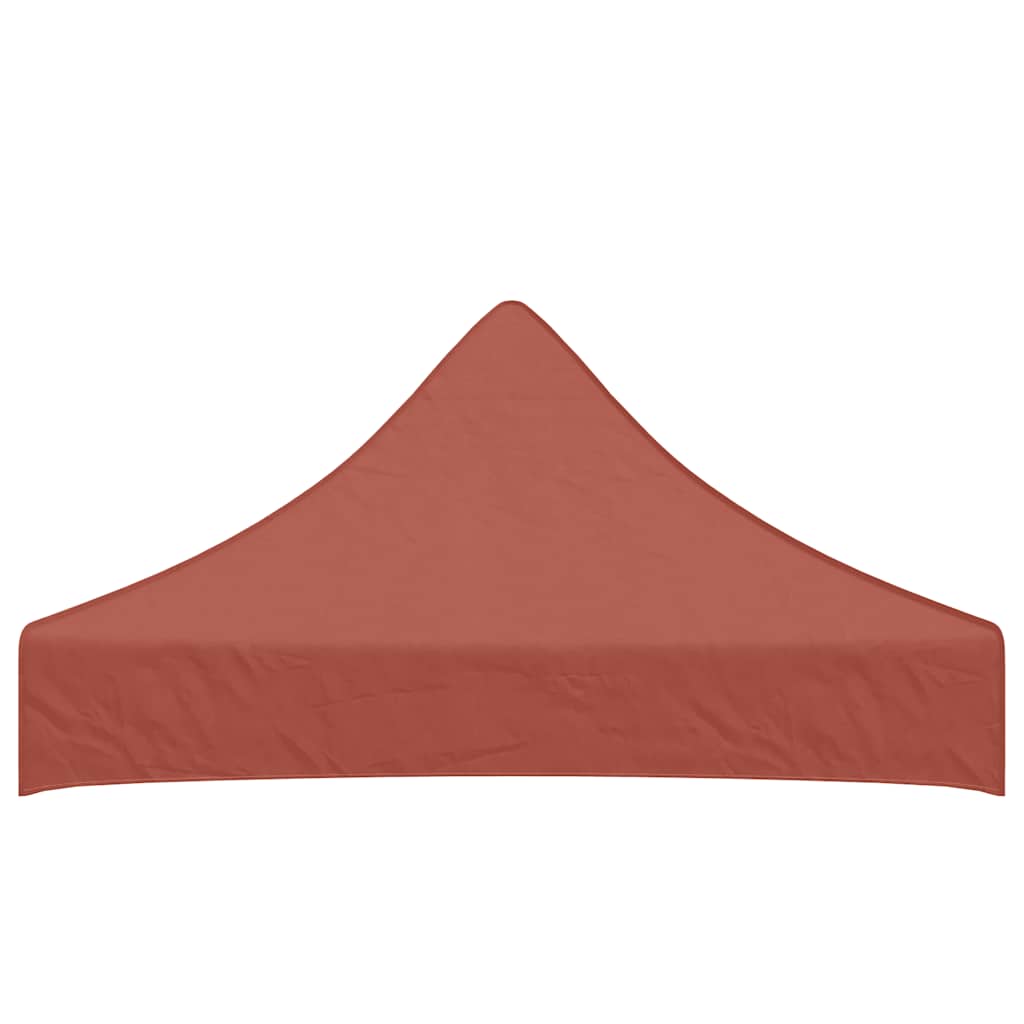 Tetto per Tendone per Feste 2x2 m Terracotta 270 g/m² 315346