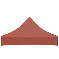 Tetto per Tendone per Feste 2x2 m Terracotta 270 g/m² 315346