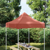 Tetto per Tendone per Feste 2x2 m Terracotta 270 g/m² 315346