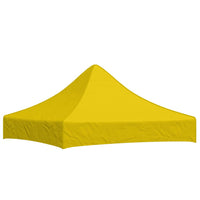 Tetto per Tendone per Feste 2x2 m Giallo 270 g/m² 315348