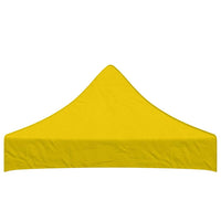 Tetto per Tendone per Feste 2x2 m Giallo 270 g/m² 315348