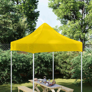 Tetto per Tendone per Feste 2x2 m Giallo 270 g/m² 315348