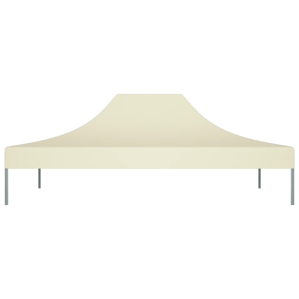 Tetto per Tendone per Feste 4x3 m Crema 270 g/m²