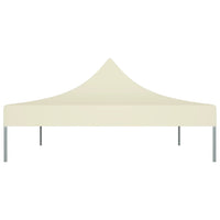 Tetto per Tendone per Feste 4x3 m Crema 270 g/m²