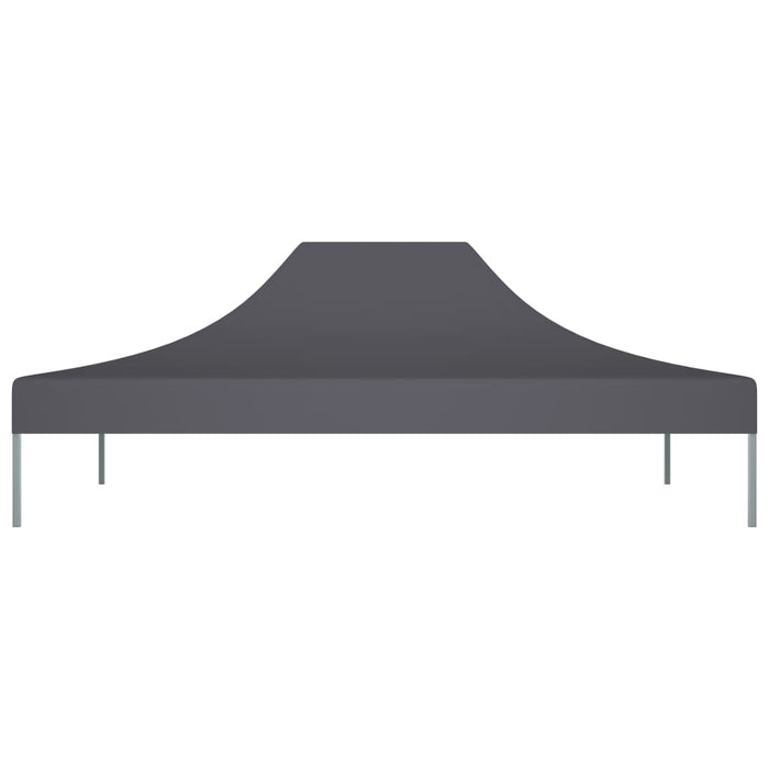 Tetto per Tendone per Feste 4x3 m Antracite 270 g/mÂ²cod mxl 89594