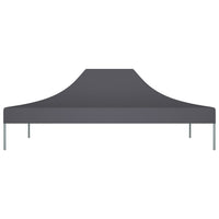Tetto per Tendone per Feste 4x3 m Antracite 270 g/m² 315351