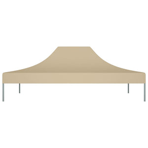 Tetto per Tendone per Feste 4x3 m Beige 270 g/m² 315353