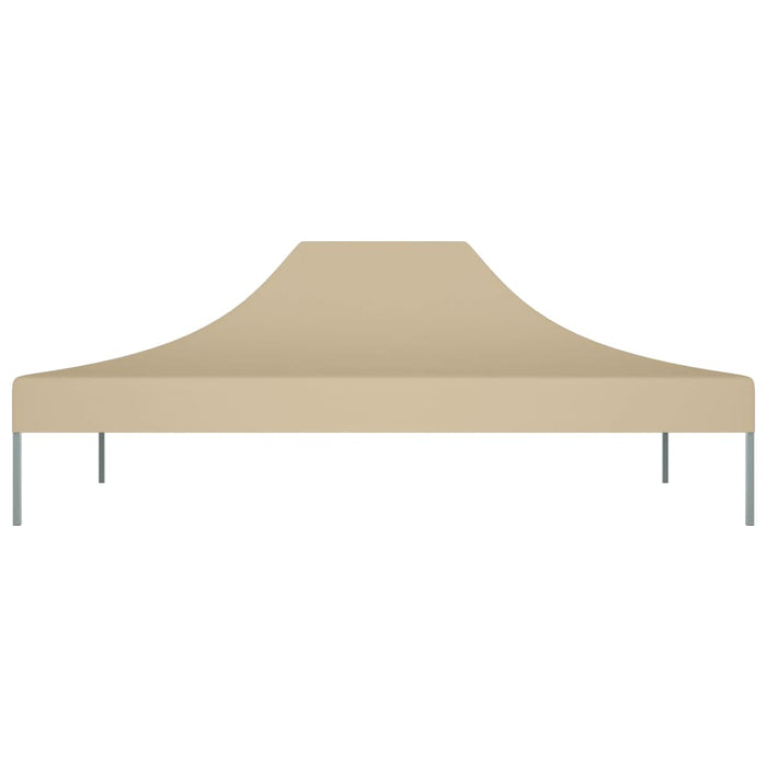 Tetto per Tendone per Feste 4x3 m Beige 270 g/m² 315353