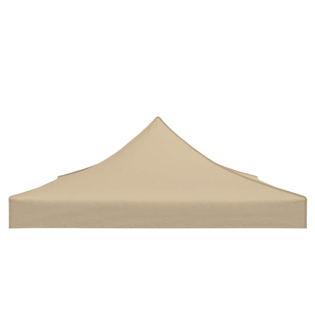 Tetto per Tendone per Feste 4x3 m Beige 270 g/m² 315353