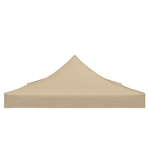 Tetto per Tendone per Feste 4x3 m Beige 270 g/m² 315353