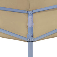 Tetto per Tendone per Feste 4x3 m Beige 270 g/m² 315353