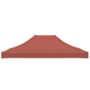 Tetto per Tendone per Feste 4x3 m Terracotta 270 g/mÂ² cod mxl 58989