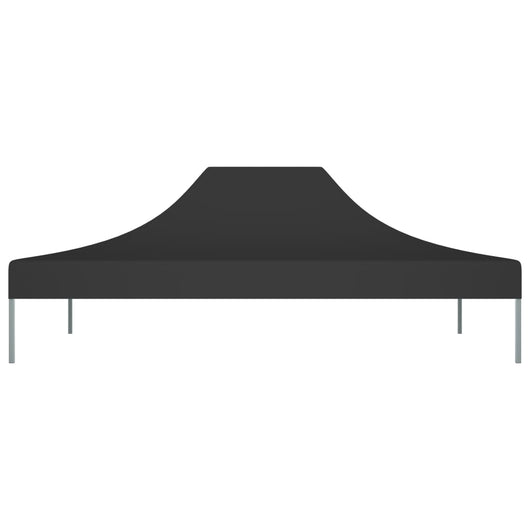 Tetto per Tendone per Feste 4x3 m Nero 270 g/m² 315360