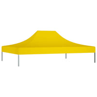 Tetto per Tendone per Feste 4x3 m Giallo 270 g/m² 315361