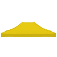 Tetto per Tendone per Feste 4x3 m Giallo 270 g/mÂ² cod mxl 57560