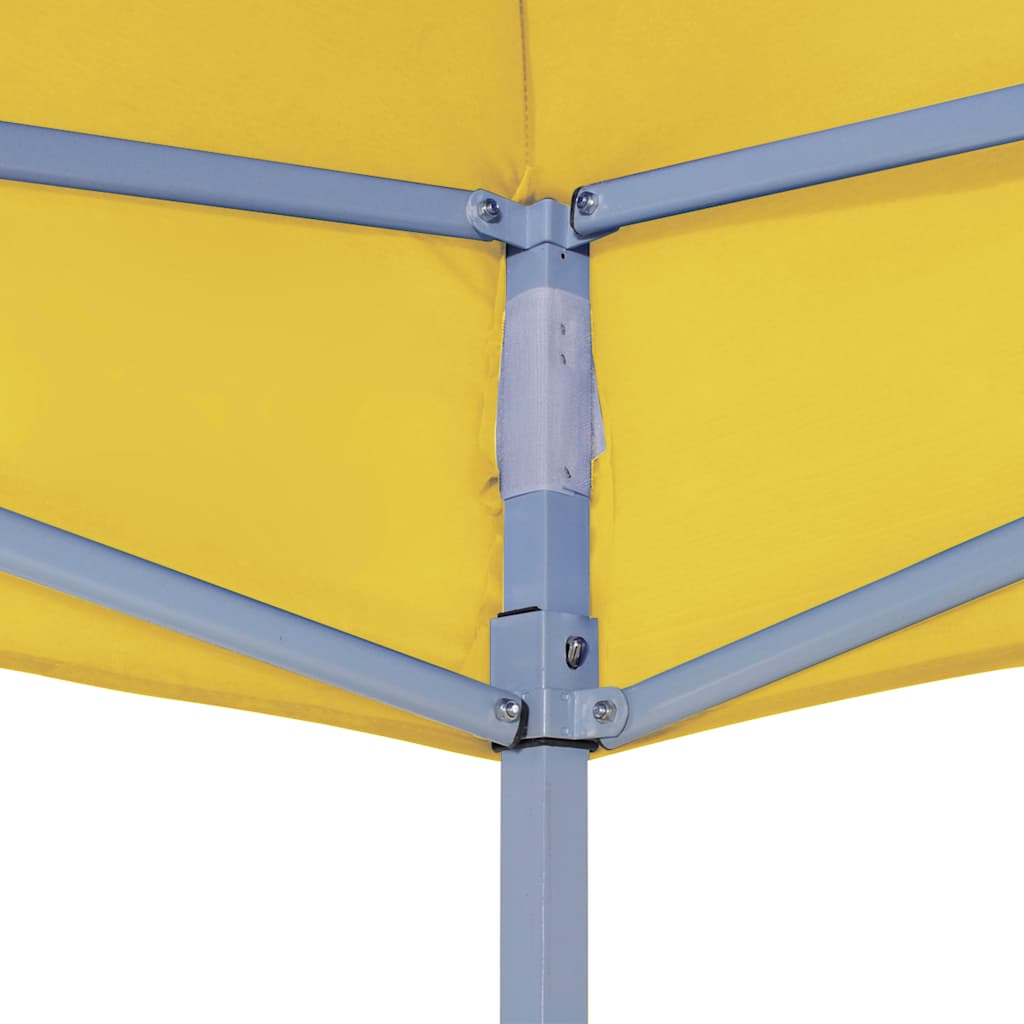 Tetto per Tendone per Feste 4x3 m Giallo 270 g/m² 315361