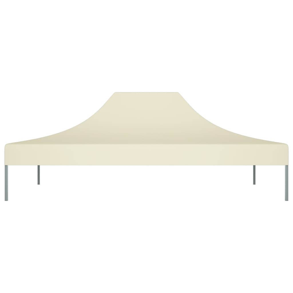 Tetto per Tendone per Feste 4,5x3 m Crema 270 g/m² 315362