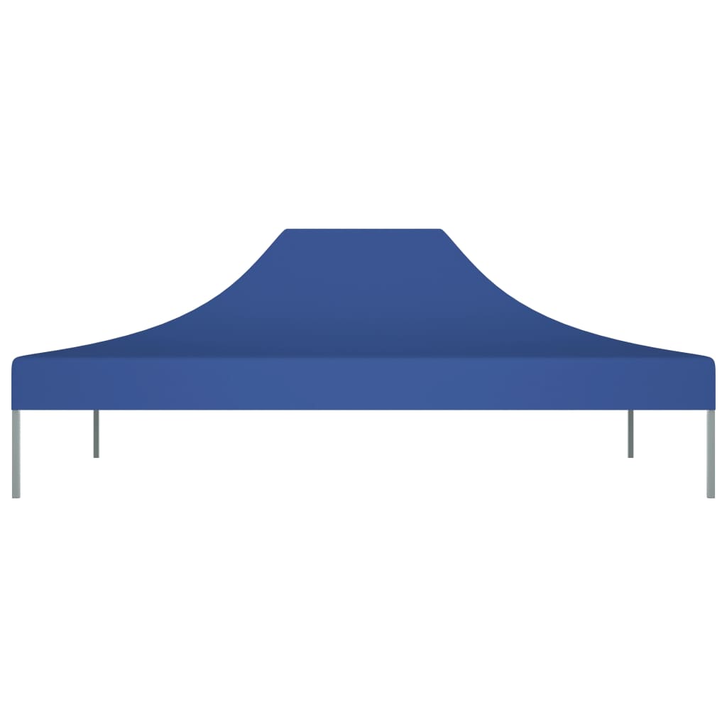 Tetto per Tendone per Feste 4,5x3 m Blu 270 g/m² 315363