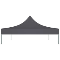 Tetto per Tendone per Feste 4,5x3 m Antracite 270 g/m² 315364