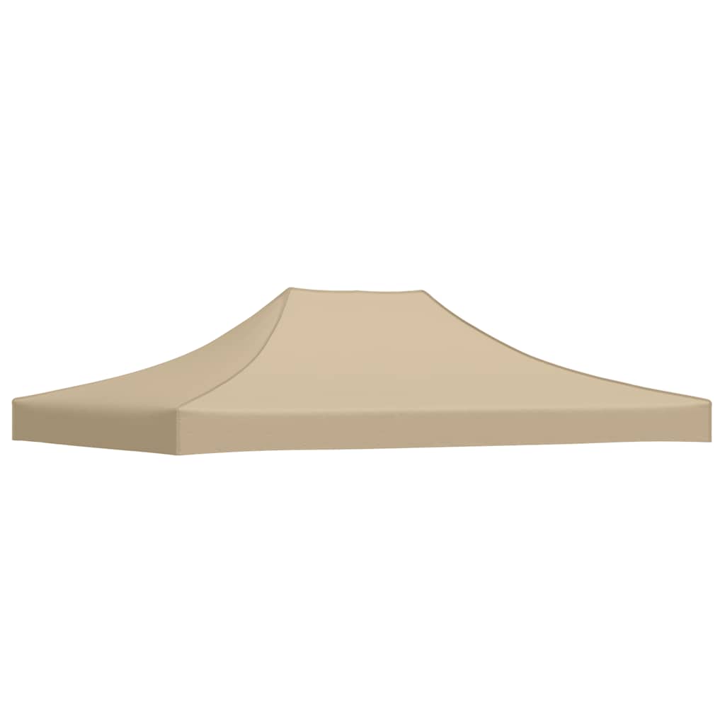 Tetto per Tendone per Feste 4,5x3 m Beige 270 g/m² 315366