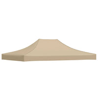 Tetto per Tendone per Feste 4,5x3 m Beige 270 g/m² 315366