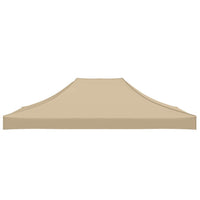 Tetto per Tendone per Feste 4,5x3 m Beige 270 g/mÂ²cod mxl 80452