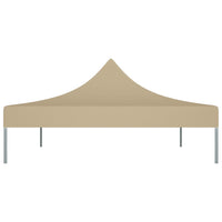 Tetto per Tendone per Feste 4,5x3 m Beige 270 g/m² 315366