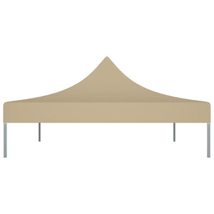 Tetto per Tendone per Feste 4,5x3 m Beige 270 g/m² 315366