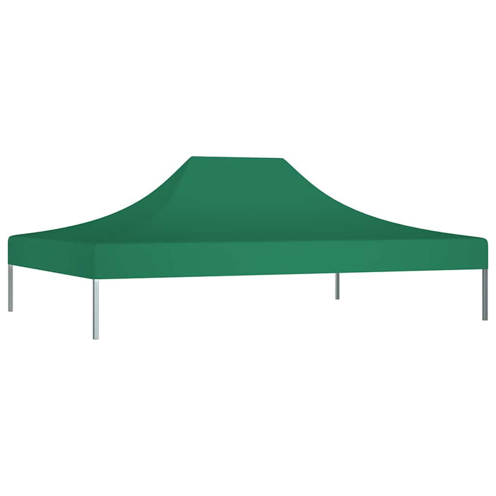 Tetto per Tendone per Feste 4,5x3 m Verde 270 g/m² 315367