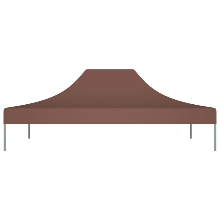 Tetto per Tendone per Feste 4,5x3 m Marrone 270 g/mÂ² cod mxl 62683