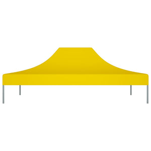 Tetto per Tendone per Feste 4,5x3 m Giallo 270 g/m²