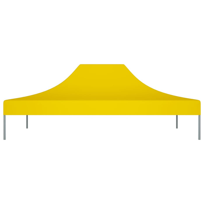 Tetto per Tendone per Feste 4,5x3 m Giallo 270 g/m²