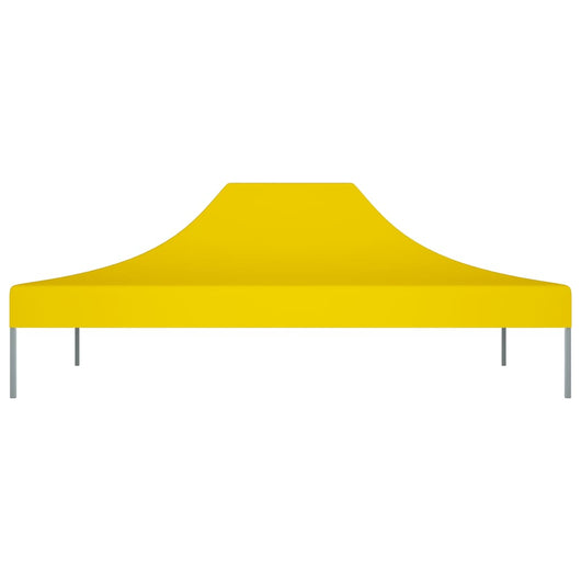Tetto per Tendone per Feste 4,5x3 m Giallo 270 g/m² 315374