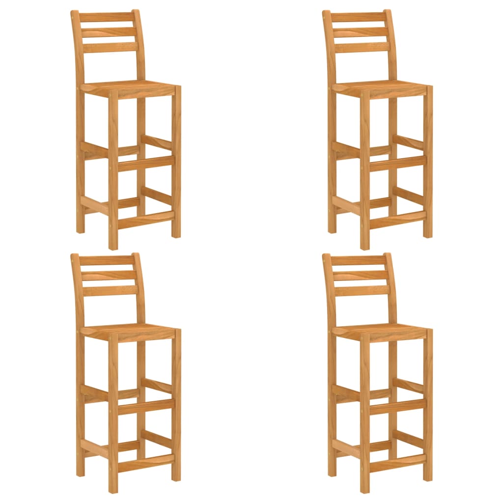 Set da Bar da Giardino 5 pz in Legno Massello di Acacia cod mxl 39351