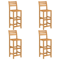 Set da Bar da Giardino 5 pz in Legno Massello di Acacia cod mxl 39351