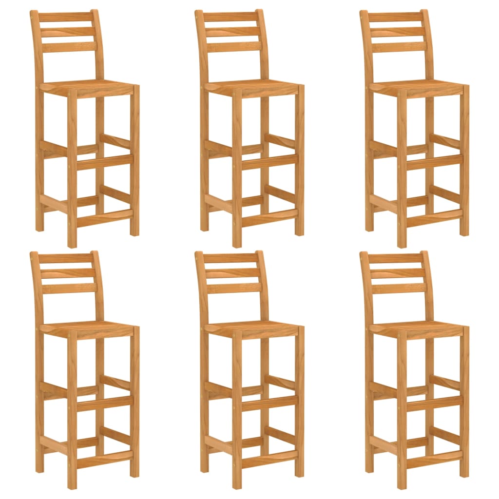 Set da Bar da Giardino 7 pz in Legno Massello di Acacia cod mxl 40792