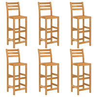 Set da Bar da Giardino 7 pz in Legno Massello di Acacia cod mxl 40792