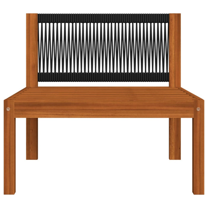 Divano da Giardino a 3 Posti con Cuscino in Legno di Acacia 3057883