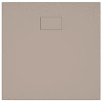 Piatto Doccia in SMC Marrone 90x80 cm 148924